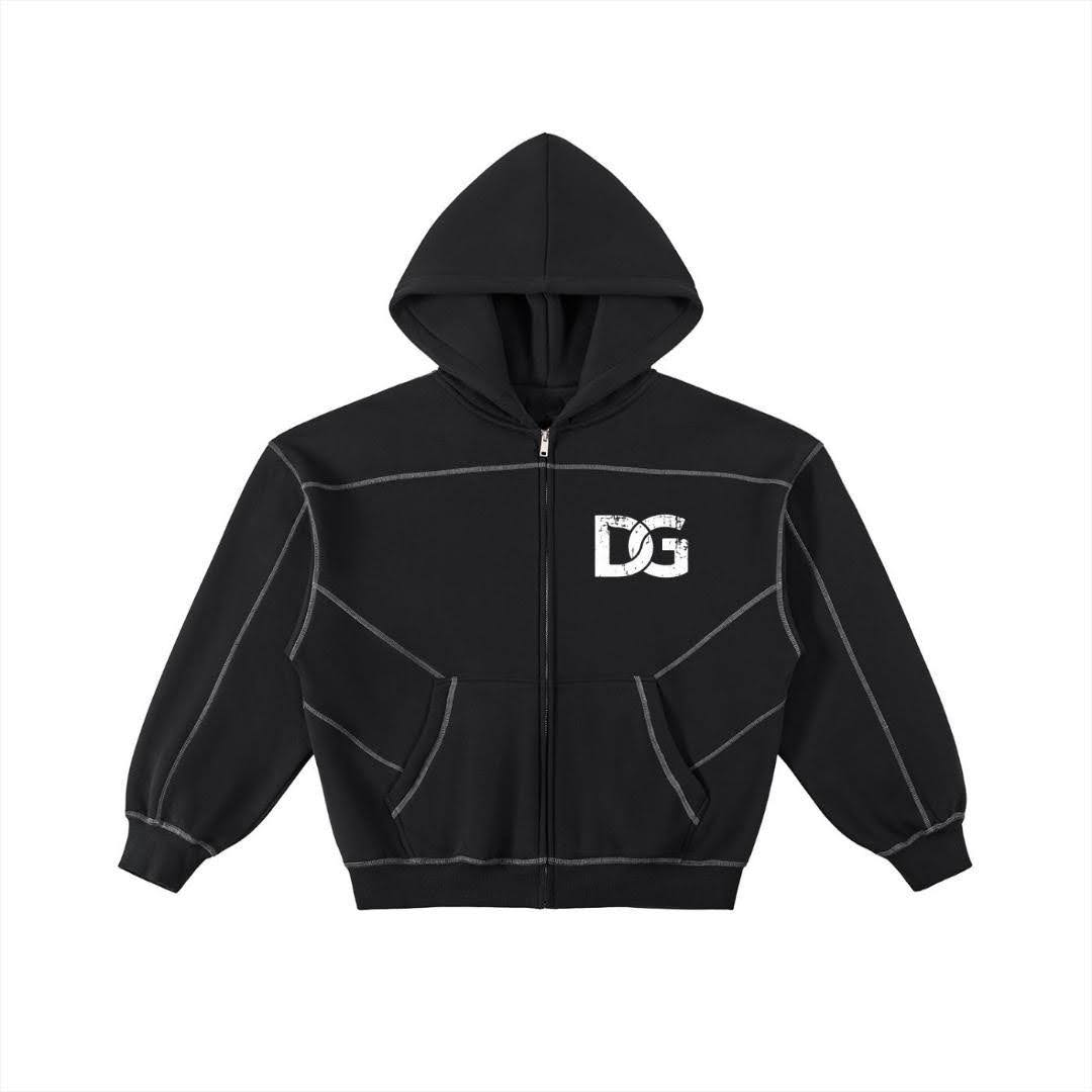 Black DG Cotton Fleece