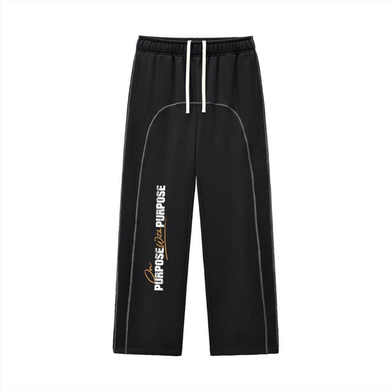Black DG Baggy Cotton Fleece